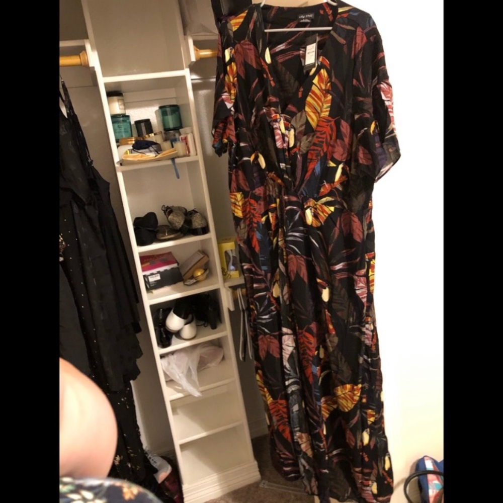 Wrap maxi dress